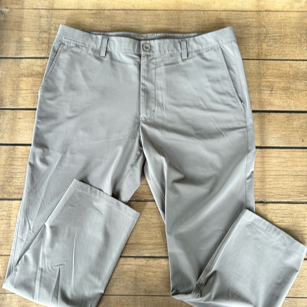 Vineyard Vines Mens Grey Performance Chinos 35”30”